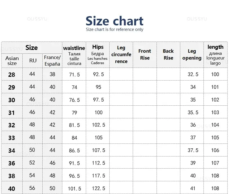 New Spring Summer Light Blue Men's Jeans Business Straight Cotton Black Casual Pants Trousers for Male Plus Size 28-40 — image 7
