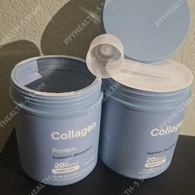 Collagen Powder 20oz Hair Skin Nails Superior Absorption Grassfed Protein Supplement 18 Essential Amino Acids Formula — image 4