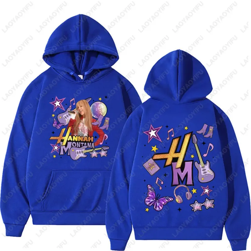 Hannah Montana 20Th Anniversary Printed Hoodies Men Women Fashion Aesthetic Sweatshirts Long Sleeve Pullovers Streetwear — image 15
