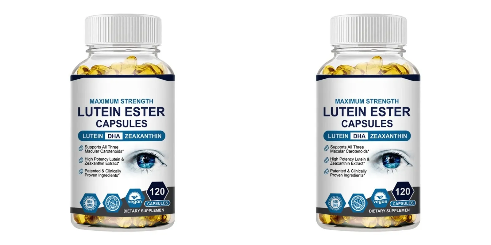 Lutein Ester Capsules Supports Eye Health and Vision Protection Non-GMO Vegan Natural Ingredients Antioxidant Support 120Softgel — image 8