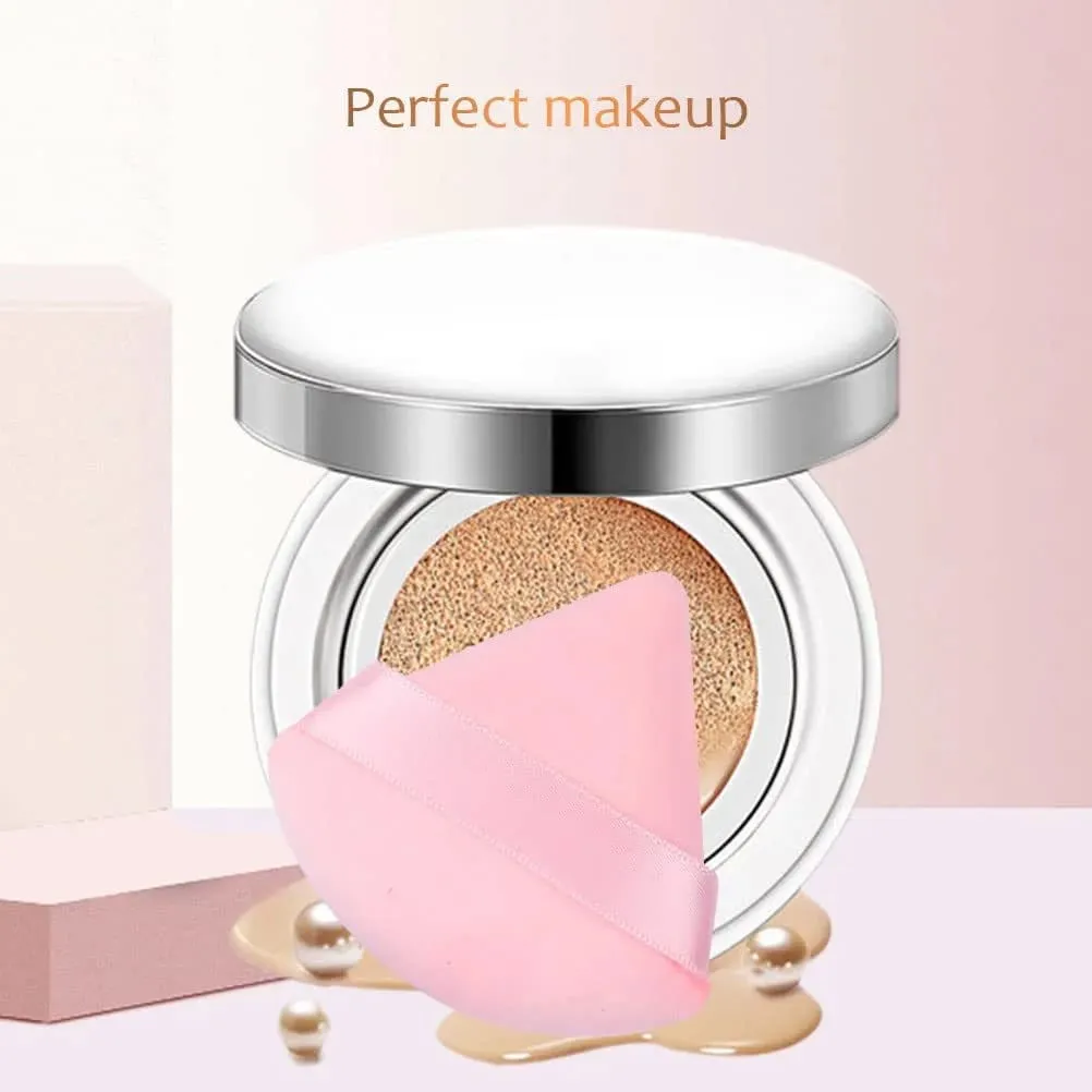Powder Puff Face Makeup Sponge Cosmetics Soft Cotton Face Powder Puff Washable Velvet Makeup Puff Tools — image 4