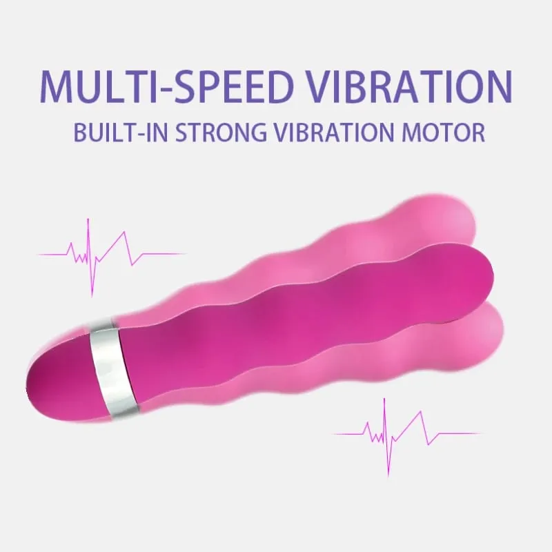 Multi Speed G Spot Vibrator Vagina Clitoris Stimulator Butt Plug Anal Adult Sex Toy for Women Men Couples Silicone Dildo — image 3