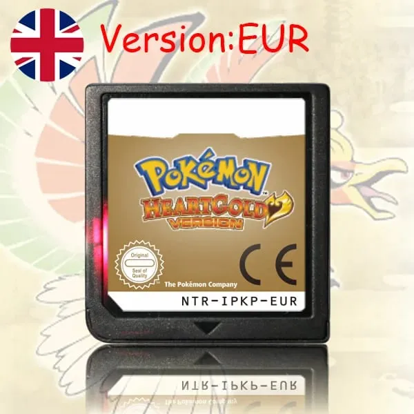 Cartouche de jeu NDS série Pokemon platine perle diamant HeartGold SoulSilver USA/EUR/FRA/ITA/NOE/AUS/ESP Version pour NDS