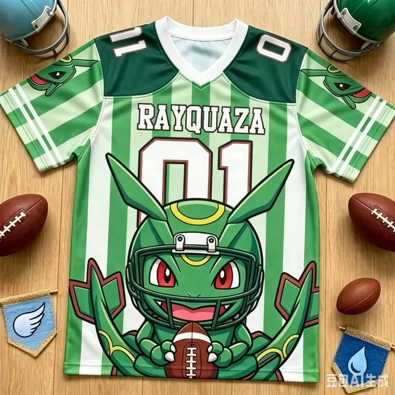 Summer Pokemon Mewtwo 25 Football Jersey Y2K Blue Plaid Print Family Matching Outfit Breathable Uniform for Street Fashion — image 11