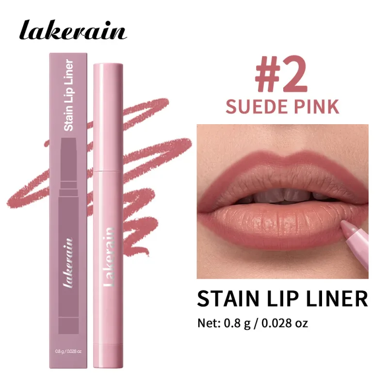 Cream Lip Liner Long Lasting Wear Waterproof Sweat-resistant Fast-setting Rich Pigmented Color Smooth Matte Texture Lip Liner — image 12