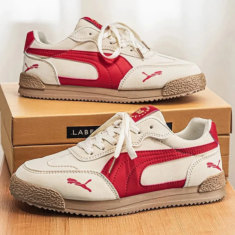 Casual Shoes Men's Sports Shoes Summer Casual Thick Soled Men's Shoes Soft and Comfortable Non-slip Outdoor Fashion Board Shoes — image 1
