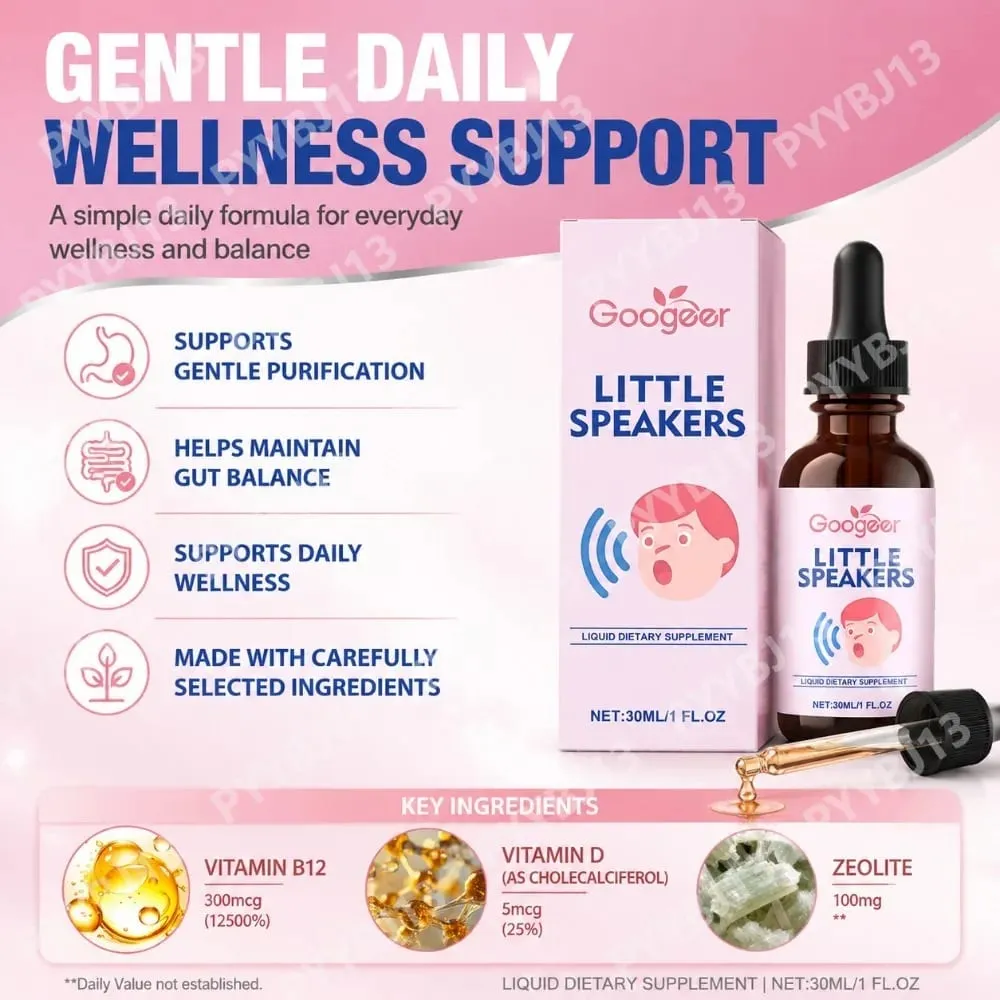 Googeer Vitamin B12 Drops Vitamin D3 Liquid Mineral Formula Supplement for Daily Dietary Wellness Support Maintain health 30ml — image 2