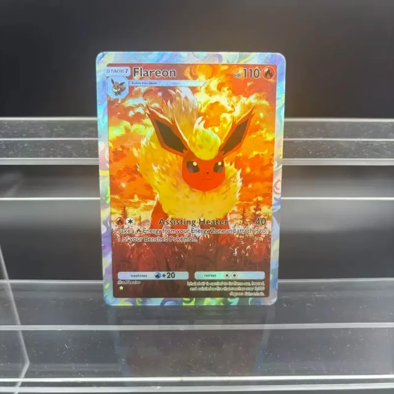 DIY POCKET Collection Cards Umbreon Espeon Jolteon ex Self Made Single Card Classic Game Anime Card Gift Toy — image 10