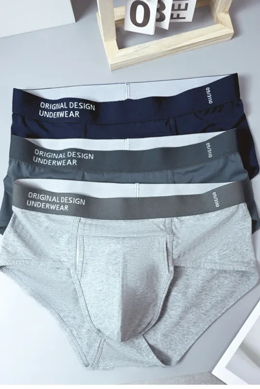 Men's Cotton Briefs High Quality Comfortable Underpants Breathable Soft Underwear Male Large Size U Bulge Pouch Panties Cueca — image 19