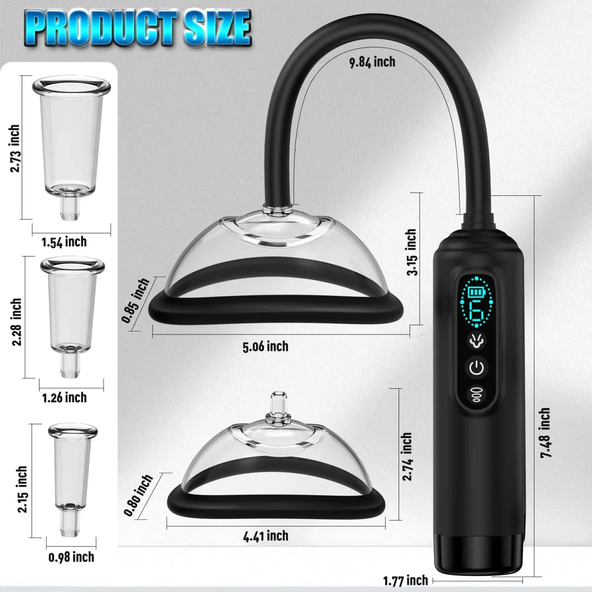 Sex Toys for Women Electric Pussy Pump Nipple Sucking Vibrator Toys Clit Sucker Breast Messager Nipple Enlarge Adult Supplies — image 3