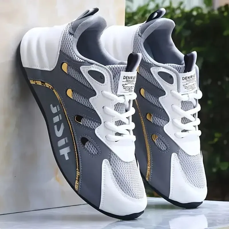 Breathable and Comfortable Men's Sports Shoes with an Inner Height Increase and a Low Top Strap Suitable for Outdoor Sports — image 2