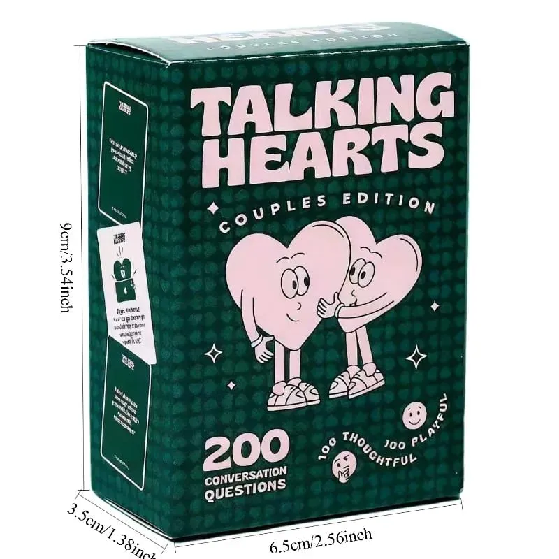 Talking Hearts Couples Edition Couples Edition Talking with Heart Card Interactive Dialogue Problem — image 5