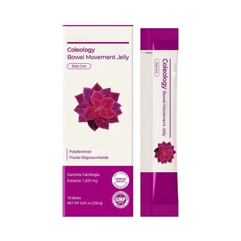 Foodology Coleology Cutting Jelly Promotes Metabolism Supports Gut Flora Balance Gently Detoxifies Garcinia Cambogia Supplements