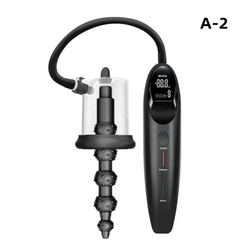 Smart Vacuum Pump Sucking Anal Plug Female Prostate Massage Stimulator Buttplug Male Masturbator Adult Sex Toys For Man Women — image 13