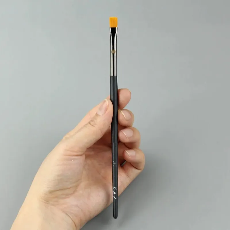 1pc Berus Mekap Smudge Pelapik Mata Rata Berus Solek Perincian Precision Concealer Serbuk kontur sorotan alat kosmetik artis