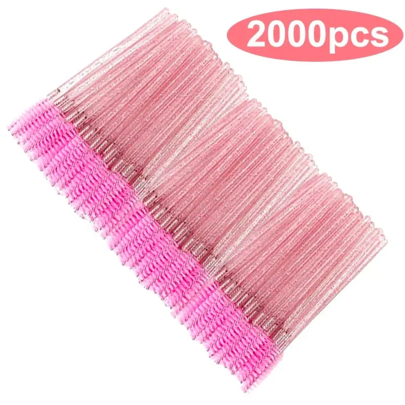 Atacado escova de cílios varinhas de rímel atacado carretéis sobrancelha chicote escovas de limpeza aplicador ferramentas de maquiagem 50/1000/2000 pçs — image 11