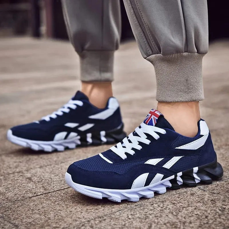 Men's Shoes Marathon Running Sports Shoes Casual Sneakers Soft Comfortable Training Shoes Wear Resistant Sneakers Men Sneakers — image 4