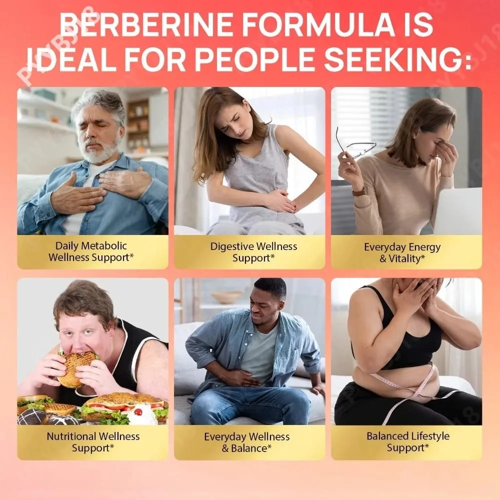 Berberine Liquid Drops Chromium & Ceylon Cinnamon Supports Vitality Metabolic Wellness Digestive Health Sugar-Free Non-GMO 60ml — image 4