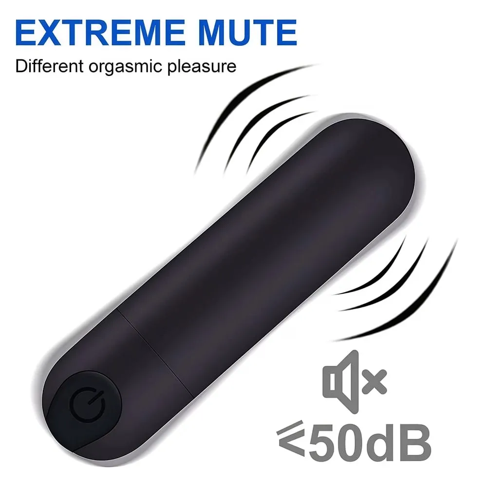 Mini vibrador bala poderoso para mulheres, ponto g, masturbação, estimulador de clitóris, massageador vaginal, brinquedos sexuais eróticos para adultos