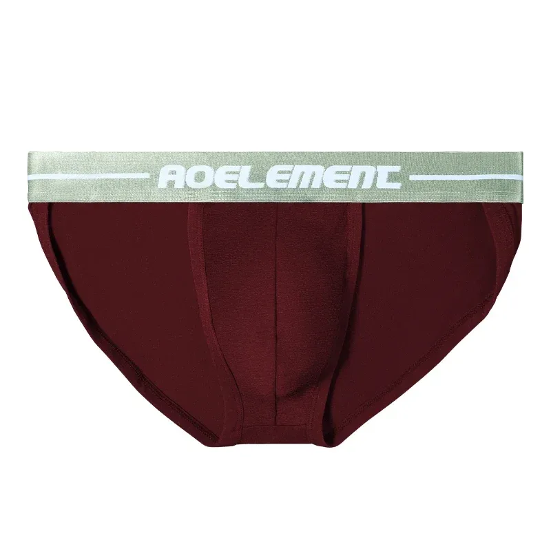 Low waist sexy modal panties men u convex tight high fork T pants sports briefs thong summer thin shorts — image 3