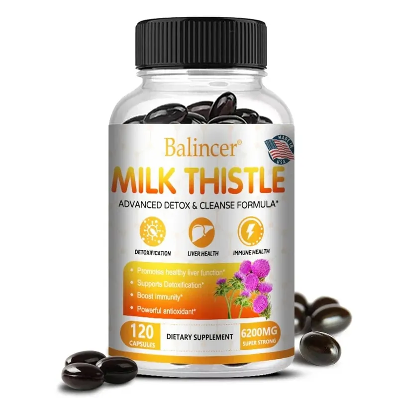 Milk Thistle with Dandelion Root - for Kidney & Liver Health Liver Detox and Cleanse Promotes Skin and Digestive Health — image 9