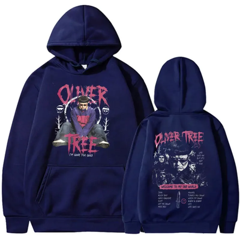 Oliver Tree Hoodies Life Goes on 1993-2026 Fans Gift Pullovers Men Clothing Fashion Hip Hop Oversized Casual Hooded Sweatshirts — image 4