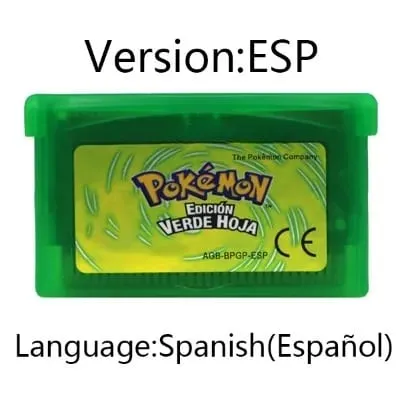 GBA Game Pokemon Series Video Game Cartridge Console Card Pokemon Emerald FireRed Ruby LeafGreen Sapphire Multi-language — image 3