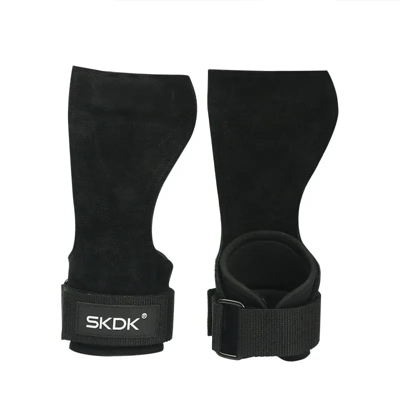 Anti-Slip Gym Gloves Palm Guards Wrist Straps Protector Weightlifting Workout Gloves Anti-callus Grip Fitness Training Equipment — image 4