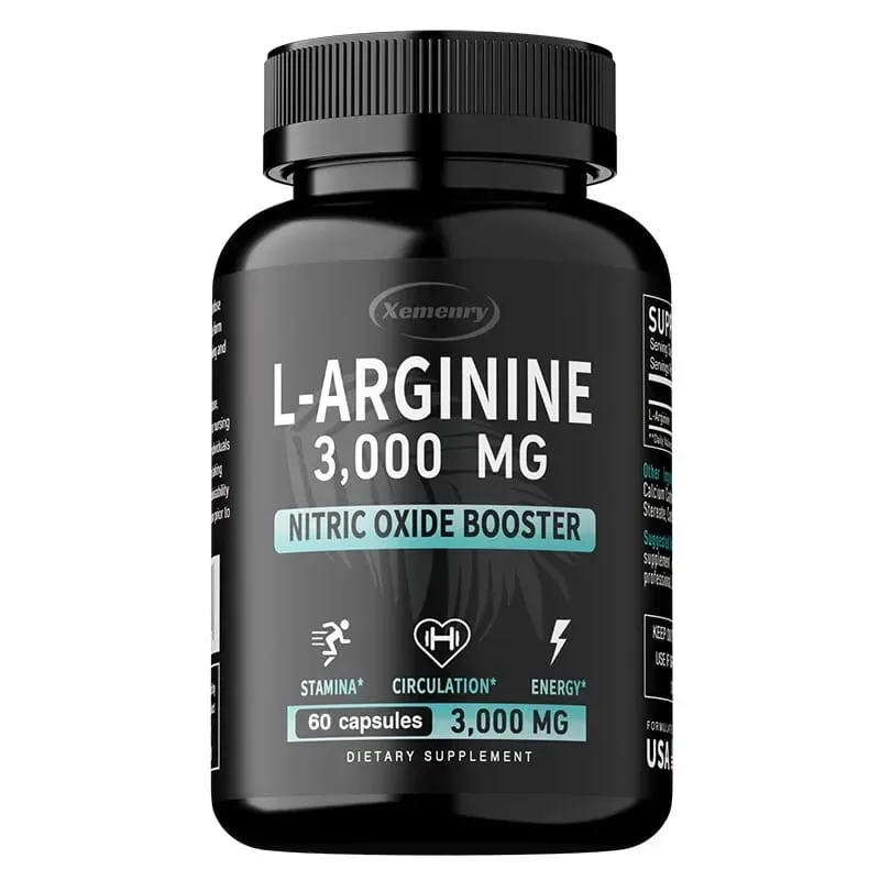 L-Arginine 3000mg - Men's Strength and Endurance Supplement To Improve Sexual Performance and Support Reproductive Health — image 8