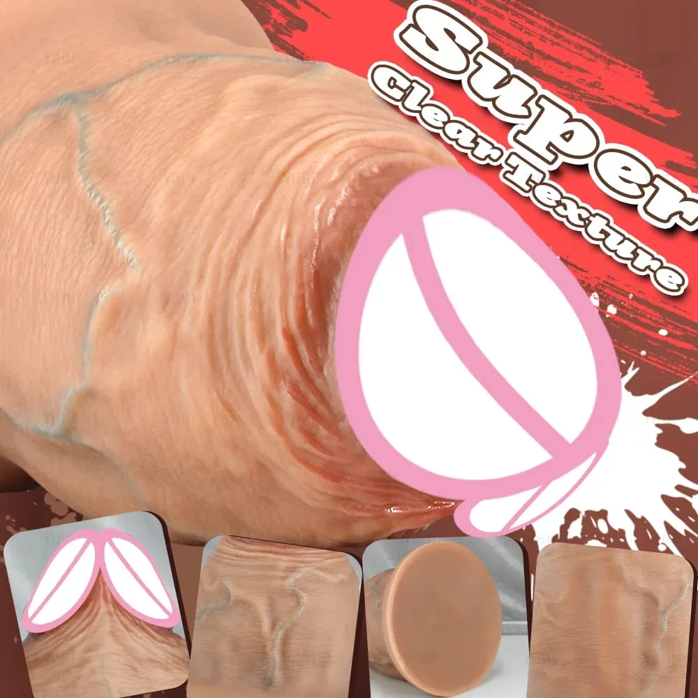 Super Bigger Thick Dildos Realistic Silicone Anal Dildo Expander Thick Penis Butt Plug Adult Sex Toys Masturbation Big Dick — image 4