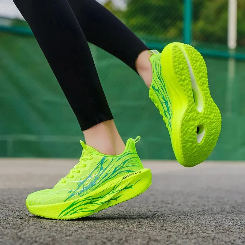 Marathon Men Running Shoes Lightweight Women's Comfortable Athletic Nonskid Sneakers Carbon Board Speciality Sports Breathable — image 4
