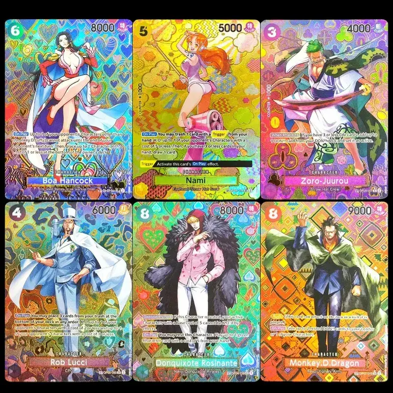 Proxy ONE PIECE Nami Boa Hancock Rosinante Dragon Juurou Lucci SP Emperors in the New World (OP09) TCG Game Collection Card — image 7