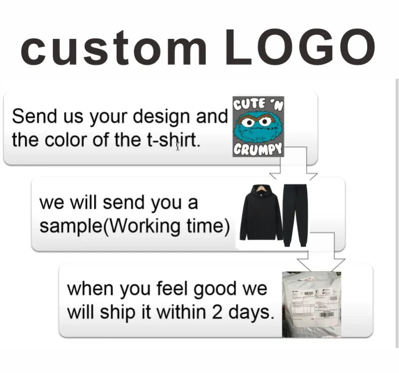 Men's Autumn/Winter New Solid Color Hoodie + Pants Two-Piece Set, Stylish Casual Sports Suit with Custom Printed Logo — image 5