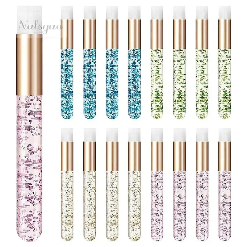 Wholesale 30/50pcs Eyelash Cleaning Brushes for Extensions Glitter Lash Shampoo Brush Nose Pore Cleansing Makeup — image 3