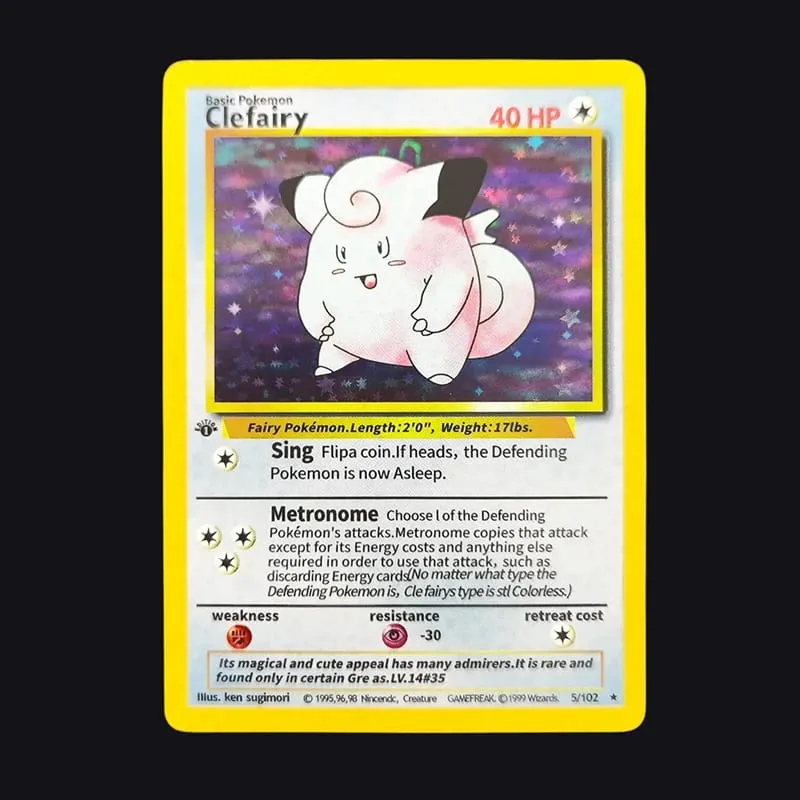 Proxy PKM English GAME 1ST EDITION Charizard Blastoise Venusaur Mewtwo Holo TCG Game Collection Card — image 18