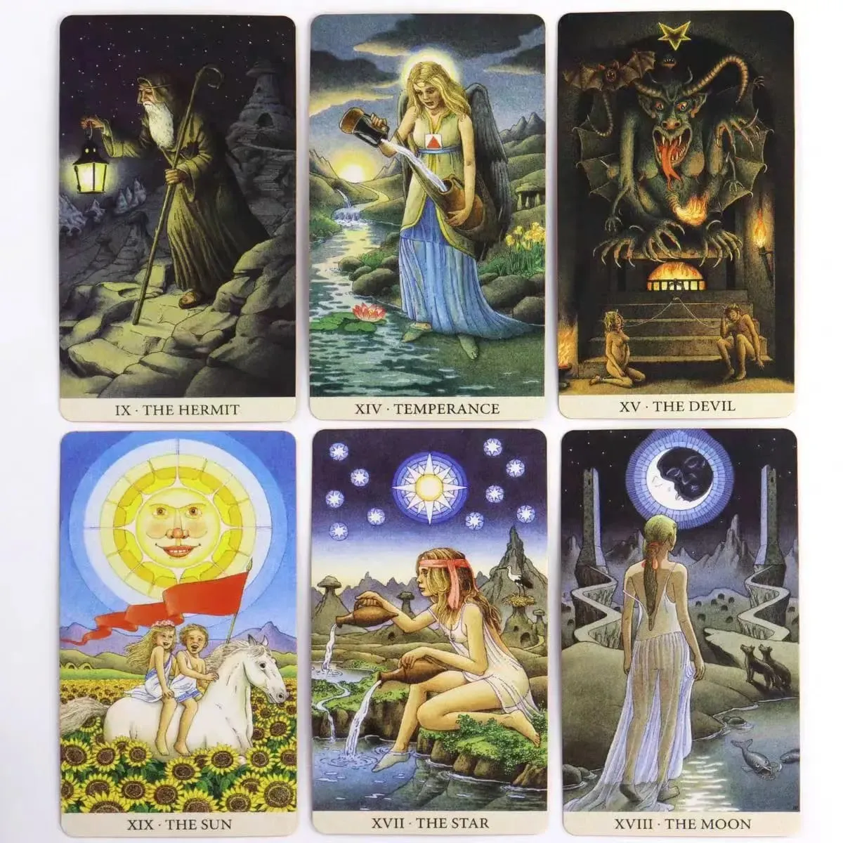 78 Langste Droomkaarten Met Gids Rider Waite Stijl Tarot Deck Voor Beginners Waarzeggerij Waarzeggerij Orakel Bordspel