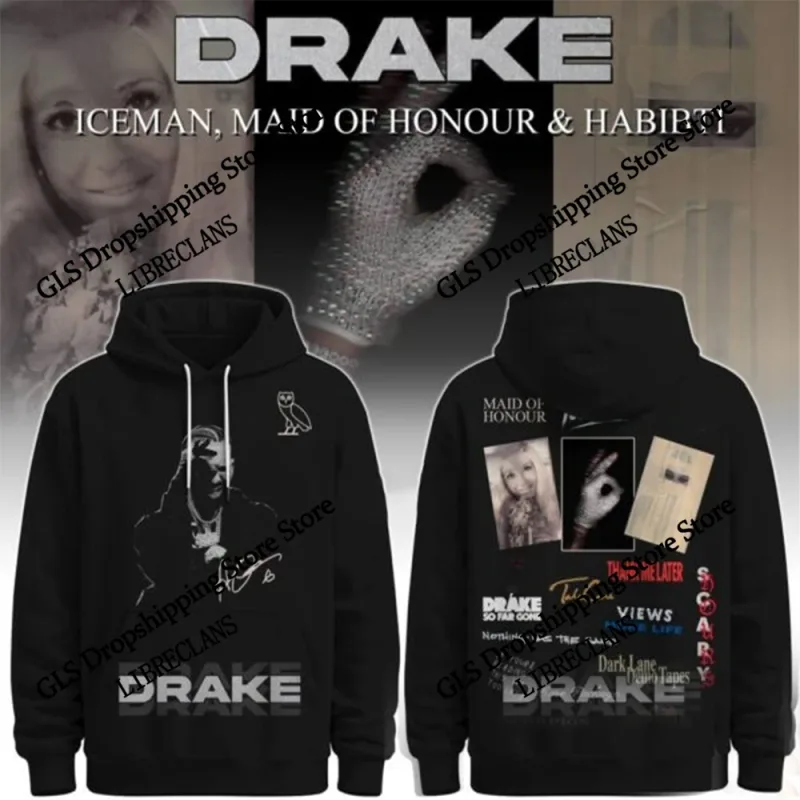 Rock Popular Singer Drake 3d Print Hoodies Men Women Fashion Hip Hop Hoodie Sweatshit Women Sweats Men Clothes Oversized Moletom