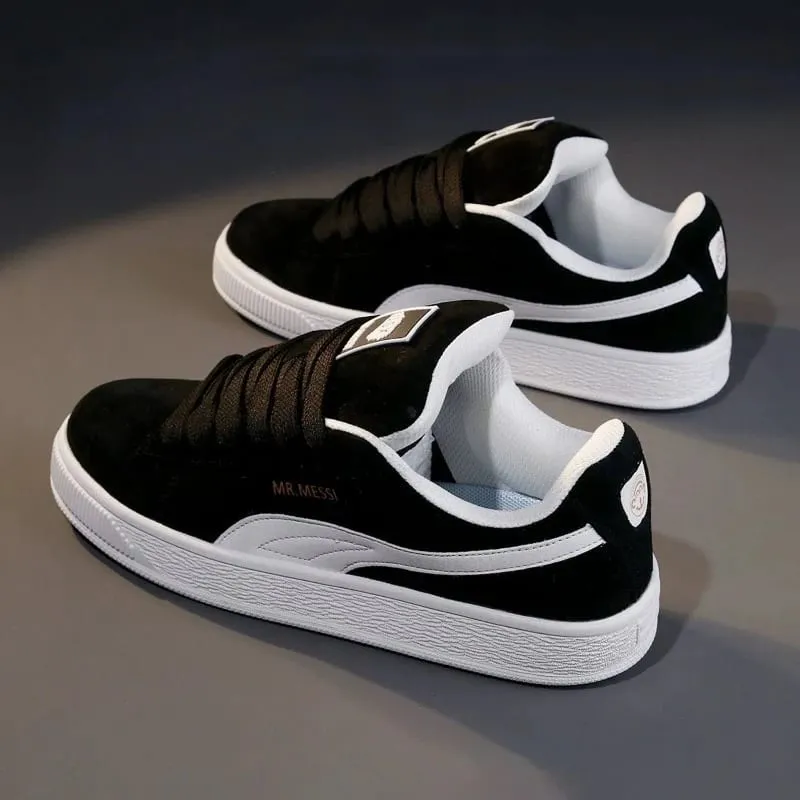 Skate Sneakers、LowTop Casual Board ShoesRetroFlat WalkingTrainers、Lace Up Platform Daily Footwear、Breathable Streetwear Sneakers — image 2