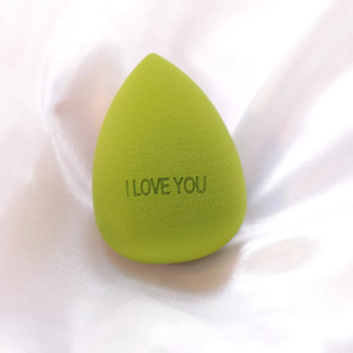 50pcs Custom Logo Soft Non Latex Makeup Sponge Private Label Foundation Beauty Sponge Multi-colored Makeup Sponge DIY