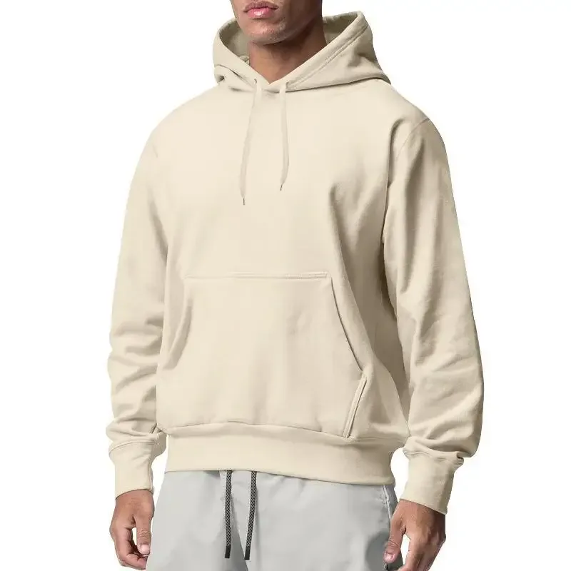 2026 New Men's Fashion Harajuku Hooded Sweatshirts Casual All-match Pullovers Male Streetwear Autumn Winter Fleece Warm Hoodies — image 15