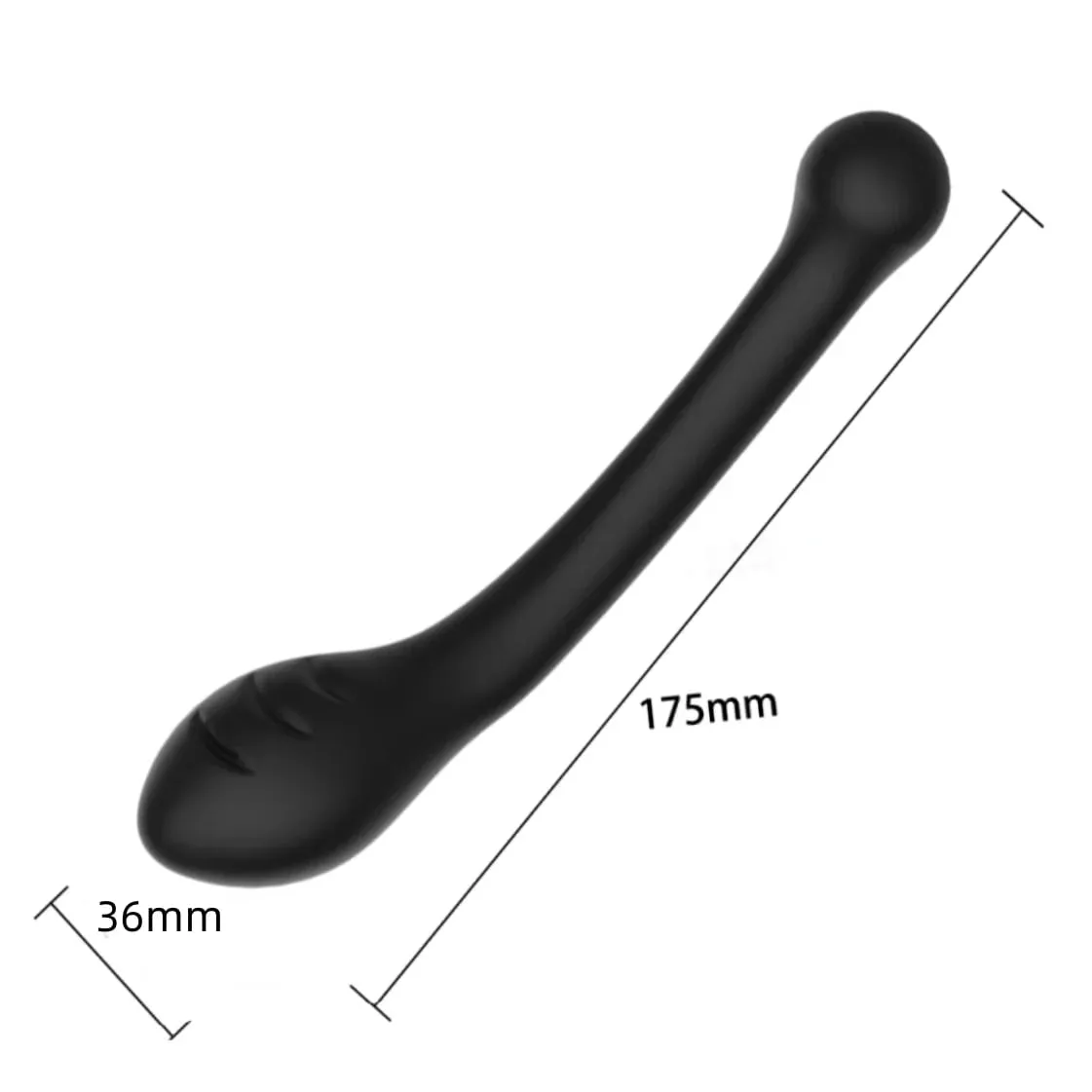 Soft Silicone Anal Beads Balls Handheld Butt Plug Sex Toy Prostate Massage Female Vagina Masturbator Dual Head Stimulation Anus — image 4