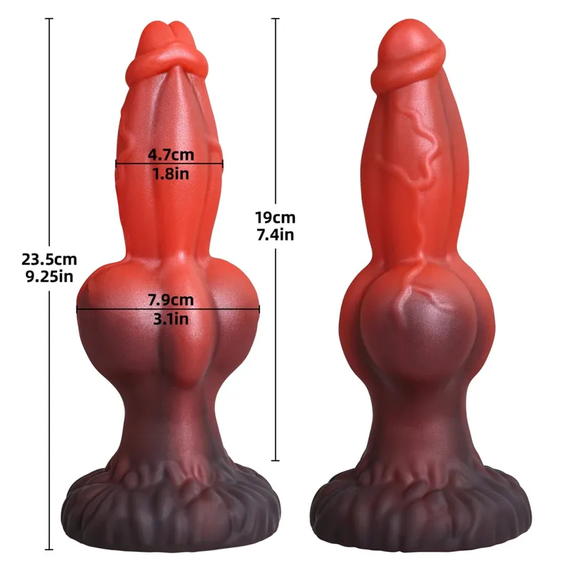 Dragon Dildo for Women Big Anal Dildo with Suction Cup Soft Monster Dildo Silicone Anal Plug Prostate Massager Sex Toys for Men