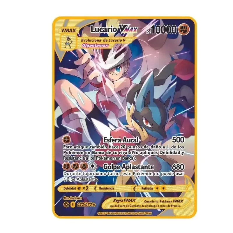 Pokemon Kartı Vmax Metal Pokémon Mektupları Pikachu Gx Mewtwo Charizard Vstar Anime Oyunları Oyuncaklar Altın Demir Oyun Kartları Çocuklar Hediyeler