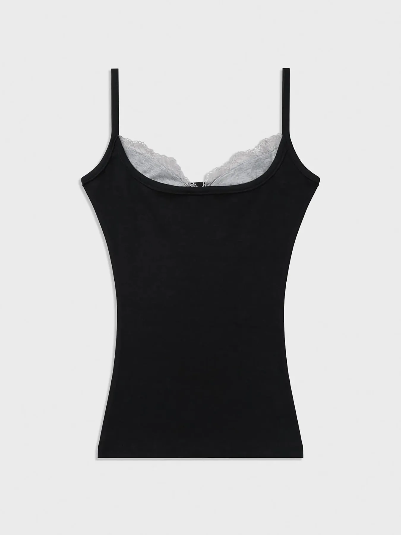 Summer Slim Fit Sleeveless Top Lace Camisole Vest New Style for Slimming Look