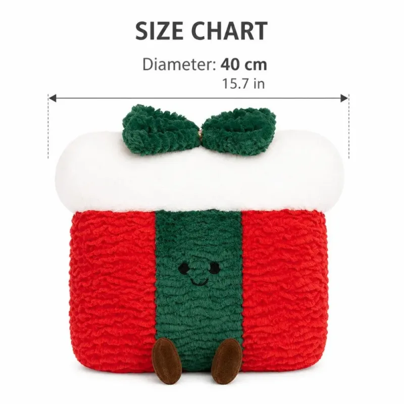 Cute Creative Hugis Christmas Pillow Soft Stuffed Kumportable Gingerbread Man Cushion Pana-panahong Pattern Waist Cushion Home Decor — image 9