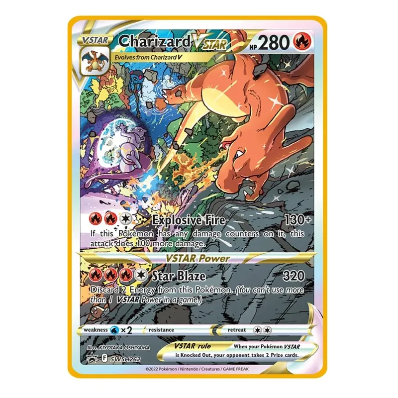 2026 NEW Pokemon Metal Card 10000 Points Arceus Charizard Super Card English Mewtwo Lucario Greninja Lillie Anime Cards — image 21