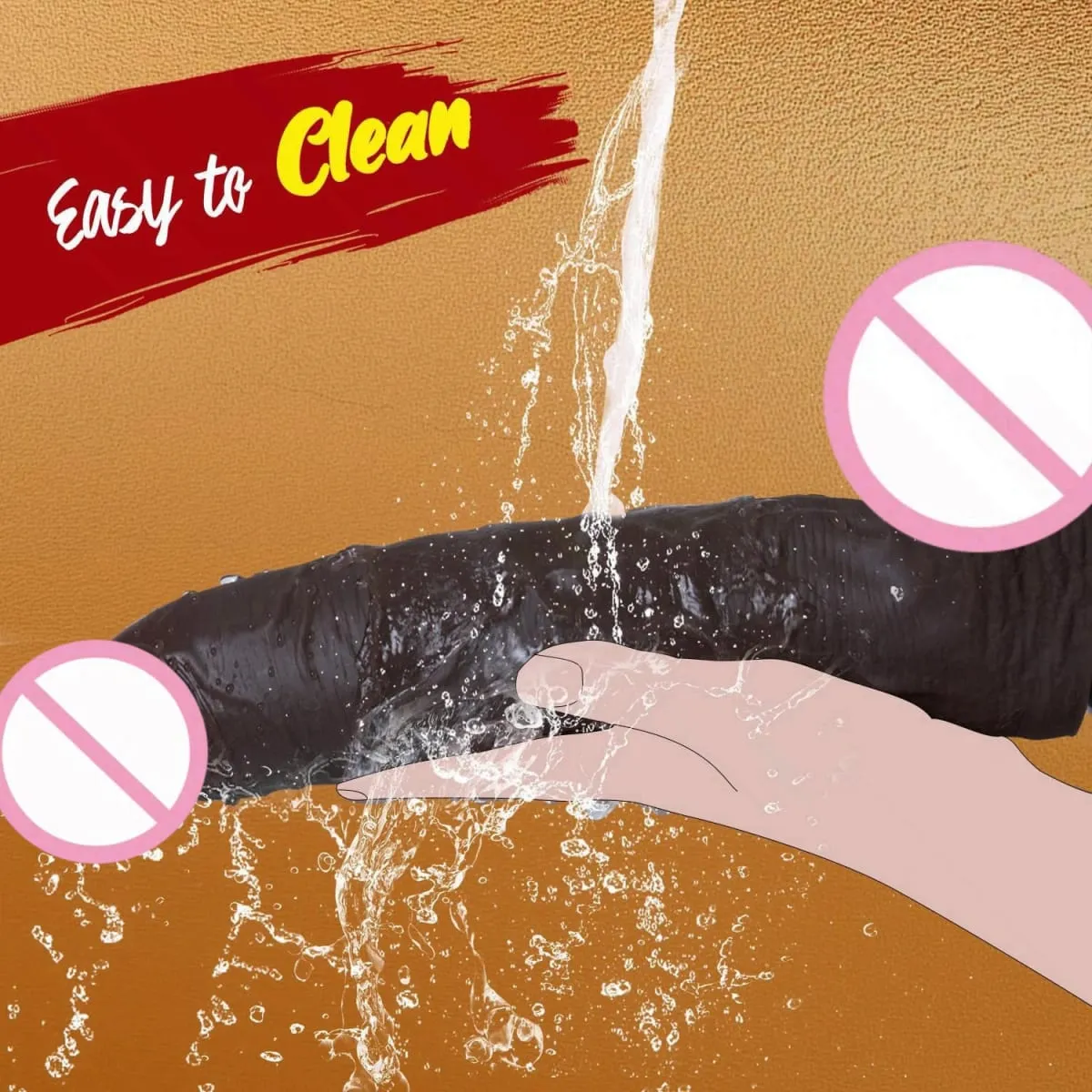 Realistic Silicone Dildo for Women Soft Skin-like Flexible Penis G-Spot Stimulator Manual Adult Sex Toy for Female Solo Use