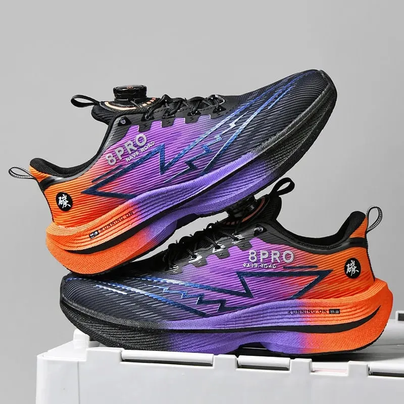 Athletic Running Shoes Men Professional Carbon Board Marathon Sports Breathable Lightweight Women Comfortable Casual Sneakers — image 3