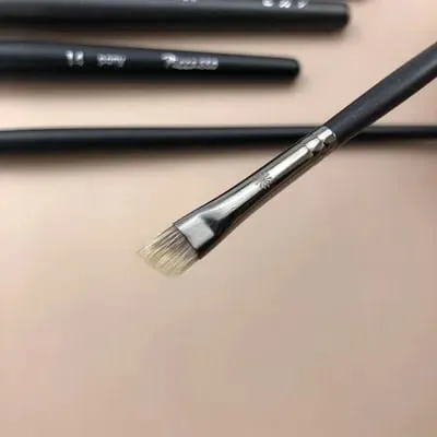 1pc Berus Mekap Smudge Pelapik Mata Rata Berus Solek Perincian Precision Concealer Serbuk kontur sorotan alat kosmetik artis