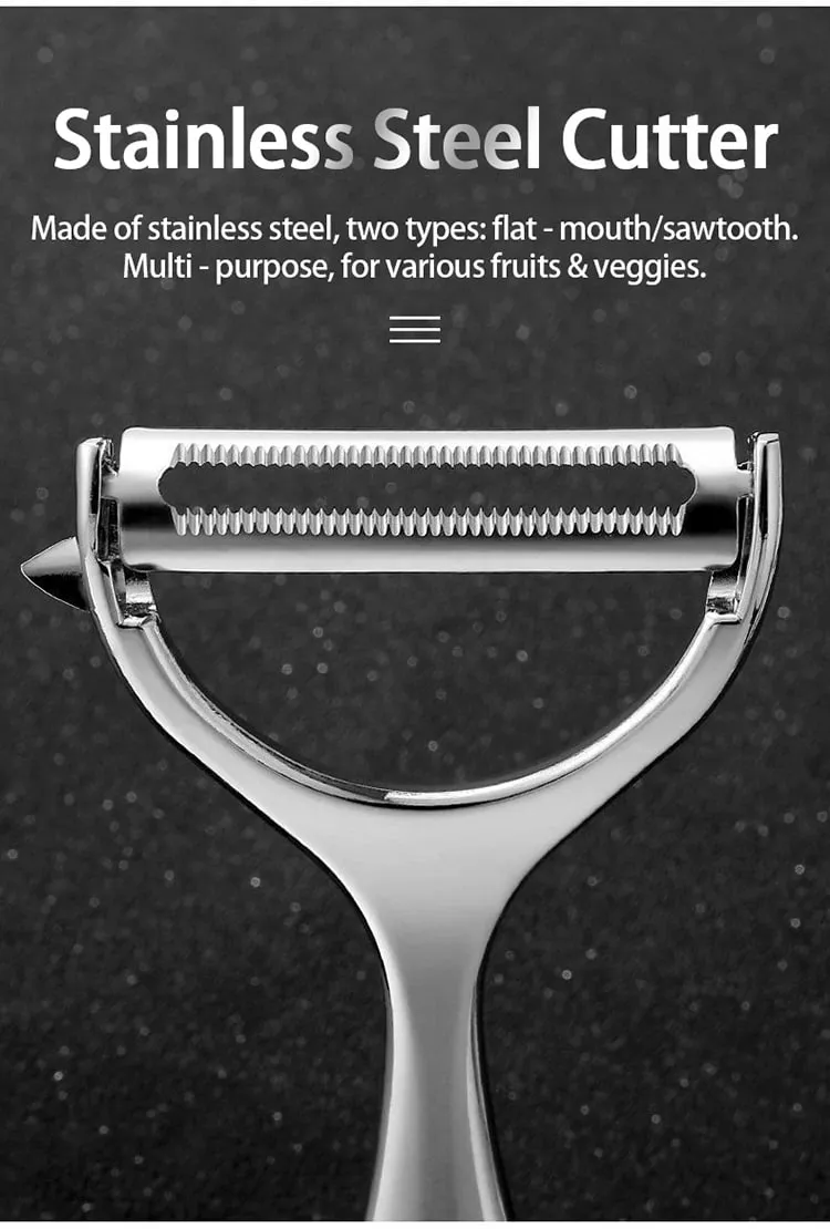 Stainless Steel Fruit Vegetable Tools Vegetable Peeler Potato Peeler Kitchen Accessories Non-slip Handle SGGJ001
